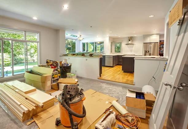 Professional Kitchen Flooring technician working in Hampton, MD